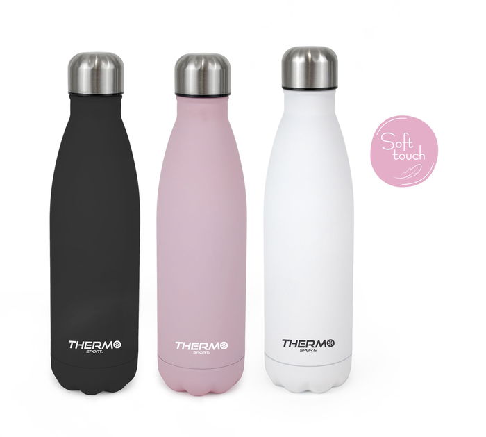 Thermosport Botella Termo Soft Touch 500 ml (6 Unidades)